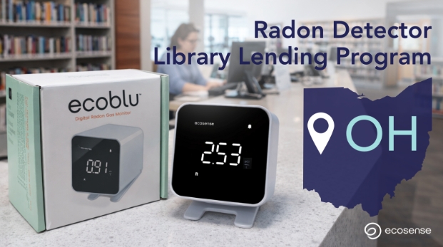Ecosense Expands Library Lending Program to Ohio, Empowering Communities with Access to Life-Saving Radon Detection Technology.