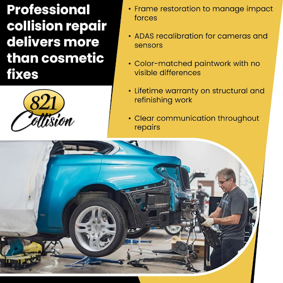 821 Collision: Key Advantages of Skilled Auto Body Collision Repairs