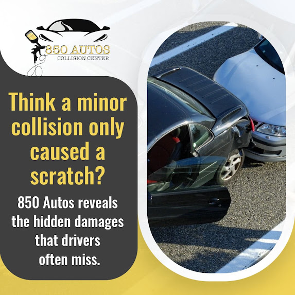 850 Autos Shares What Drivers Miss After a Minor Vehicle Accident