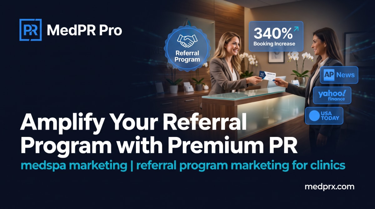 MedPR Pro Integrates Press Release Distribution with Clinic Referral Program Marketing